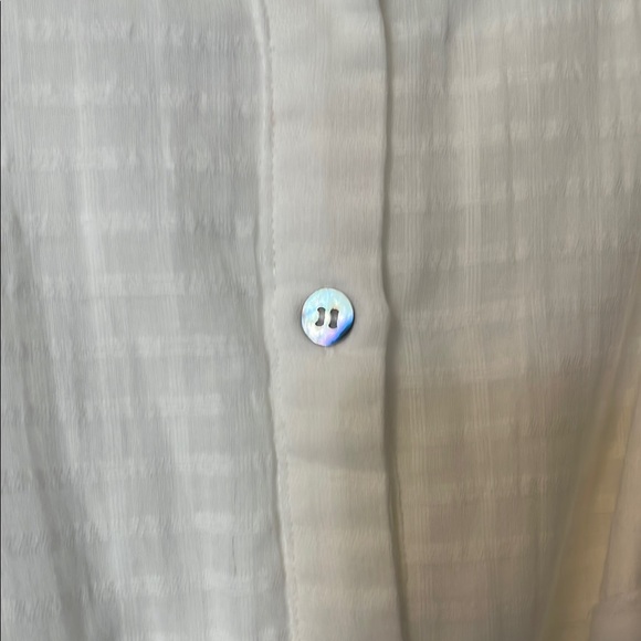 ABSOLUTELY adorable Lulu's White Babydoll Dress with Bishop Sleeves NEW - Picture 7 of 9